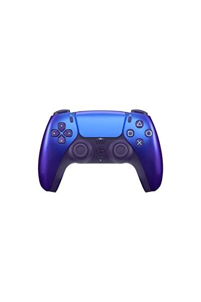 Mavi-siyah PlayStation 5 DualSense kolu