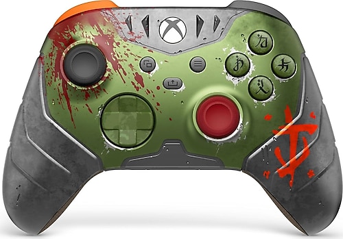 Özel seri yeşil Xbox kablosuz kolu